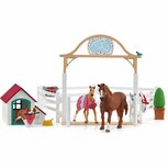 Schleich Horse Club Hannah&#039;s Gastpaarden met Hond en Accessoires