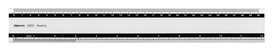 Aristo AR-15031 Liniaal 30cm Aluminium Met Rubber Inleg