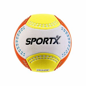 SportX Beach Ball Mini 16 cm Geel/Wit/Oranje