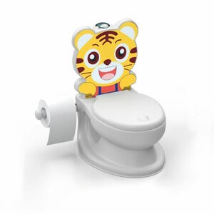 Dolu Educatief Potje Tijger + Geluid Geel/Wit