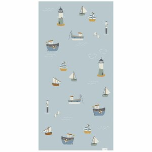 Little Dutch Sailors Bay Strandlaken 60x120 cm Lichtblauw