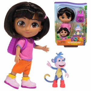 Dora Pop met Rugzak en Boots 15 cm