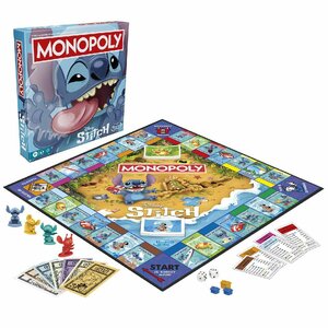 Hasbro Gaming Monopoly Disney Stitch