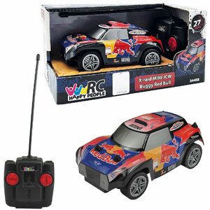 Happy People RC X-Raid Mini JCW Buggy Red Bull 1:28 15 cm