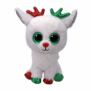 TY Beanie Boo Knuffel Rendier Snowdrop 15 cm