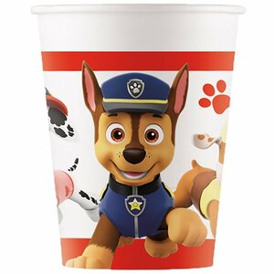 Paw Patrol Ready For Action Papieren Bekers 8 Stuks