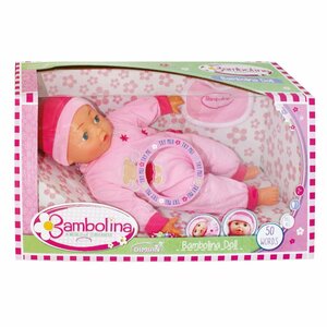 Bambolina Interactieve Pop 40 cm + Geluid
