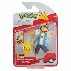 Pokémon Battle Feature Figuren Ash en Pikachu