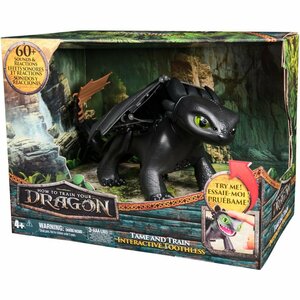 Dreamworks How To Train Your Dragon Interactieve Toothless + Licht en Geluid