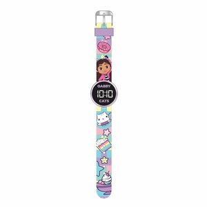 Accutime Gabby's Dollhouse LED Horloge Rond