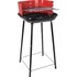 BBQ Half Open 41 cm Rood/Zwart_