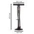 Dunlop Fietspomp Zwart_