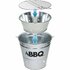 BBQ Emmer 26.5 cm Metaal/Zilver_