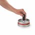 Metaltex Kitchen Helpers Hamburgerpers 11.5 cm Staal/Zwart_
