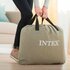 Intex 64122ND Pillow Twin 1-Persoons Luchtbed 99x191x42 cm + Ingebouwde Pomp Zwart_