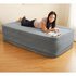 Intex 64412ND TComfort Plush Elevated Twin 1-Persoons Luchtbed 191x99x46 cm + Ingebouwde Pomp Grijs_