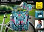 Dunlop Fietstas Rugzak 2in1 20Liter Inhoud Tropische Print_