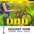 Dunlop Fietspomp met Drukmeter Dubbel Ventiel Hollands Ventiel/Frans Ventiel/Autoventiel_