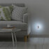 Hama Led-nachtlampje Met Stopcontact 2 USB-uitgangen Bewegings- En Lichtsensor_