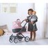 Smoby Quinny 3in1 Poppenwagen Roze/Grijs_