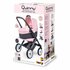 Smoby Quinny 3in1 Poppenwagen Roze/Grijs_