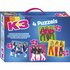 K3 4in1 Puzzel 36-100 Stukjes_