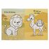 Glitter Kleur en Stickerboek Dieren_