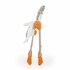 Dolu Fisher Price Deluxe Kinderstoel 105x57x87 cm Wit/Oranje_