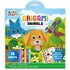 Basic Craft Origami Set Bloemen of Dieren + Stickers Verschillende Uitvoeringen_