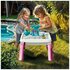 Dolu Zand-Watertafel + Accessoires Roze/Wit_