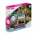 Dolu Zand-Watertafel + Accessoires Roze/Wit_
