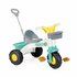 Dolu Driewieler 70x47x70 cm Groen/Geel/Wit/Grijs_