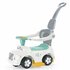 Dolu 3in1 Loopauto met Handgreep + Toeter Wit/Blauw/Grijs/Geel_