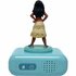 Disney Princess Vaiana Wekker + Licht Lichtblauw_