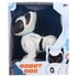 Robot Hond + Licht en Geluid Wit_
