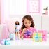 Barbie Party Unboxed Pop met Blauwe Jurk_