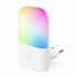 Hama Color LED Nachtlampje met Sensor voor Stopcontact + RGB Kleurenwissel Wit_
