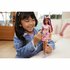 Barbie Fashionista Pop Hartjes Jurk Donker Haar_