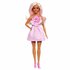 Barbie Fashionista Pop met Roze Roos Jurk_