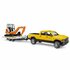 Bruder 02546 Ram 2500 Power Wagen Rental Service met Aanhangwagen + Minibagger_