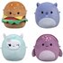 Squishmallows Micromallows Knuffels Carl/Yollie/Javari/Tudor 6.5 cm_