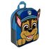 Paw Patrol Pluche Rugzak Chase 31x25.5x8.5 cm Blauw/Grijs_